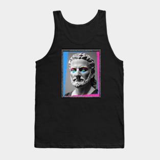 MODERN ART STATUE PORTRAIT Tank Top